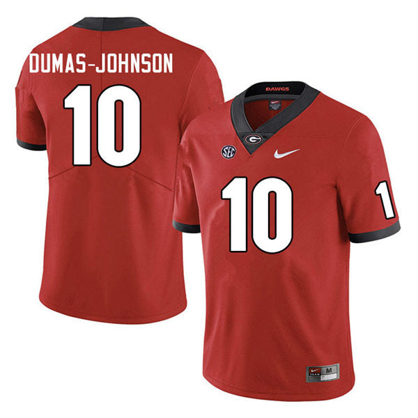 Georgia Bulldogs #10 Jamon Dumas-Johnson College Football Jersey Stitched