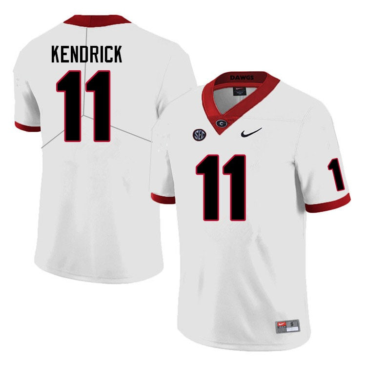 Georgia Bulldogs #11 Derion Kendrick Game College Football Jersey Stitched