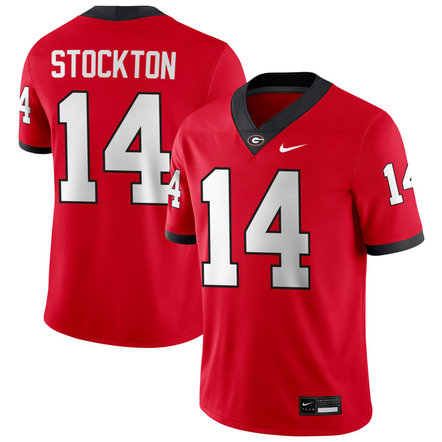Georgia Bulldogs #14 Gunner Stockton Football Jersey Stitched