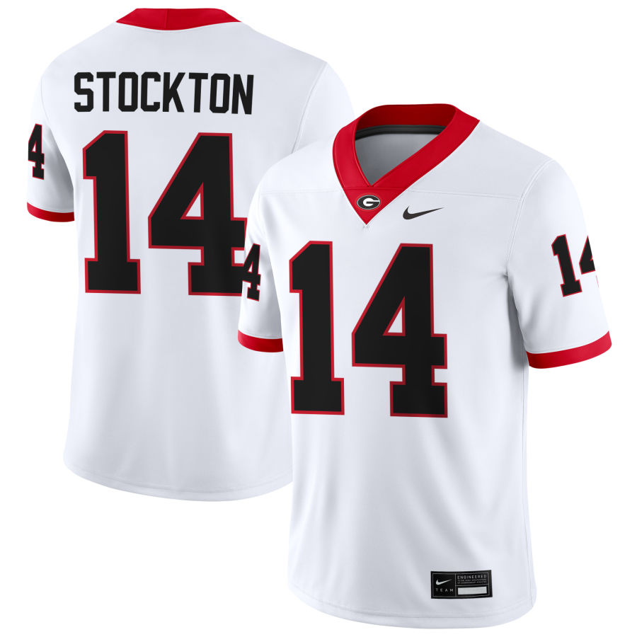 Georgia Bulldogs #14 Gunner Stockton Football Jersey Stitched