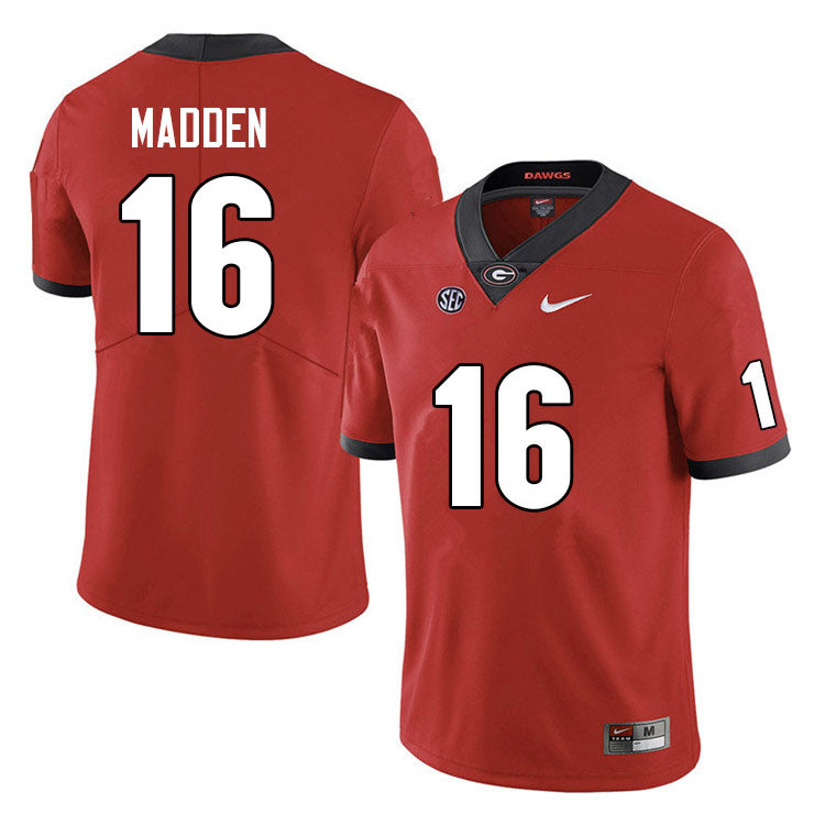 Georgia Bulldogs #16 C.J. Madden College Football Jersey Stitched