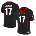 Georgia Bulldogs #17 Dan Jackson College Football Jersey Stitched