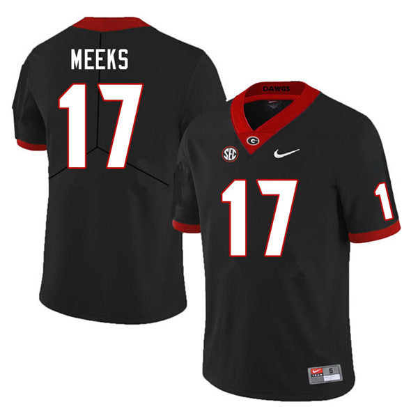 Georgia Bulldogs #17 Jackson Meeks College Football Jersey Stitched