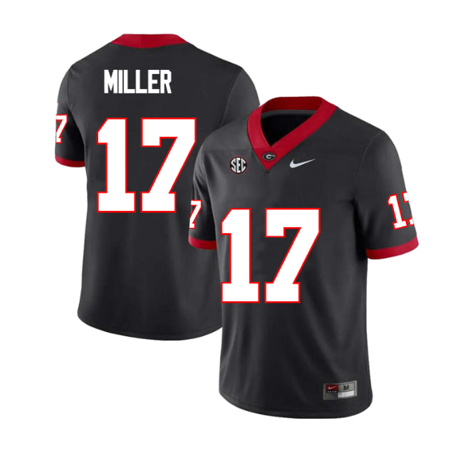 Georgia Bulldogs #17 Jam Miller Football Jersey Stitched