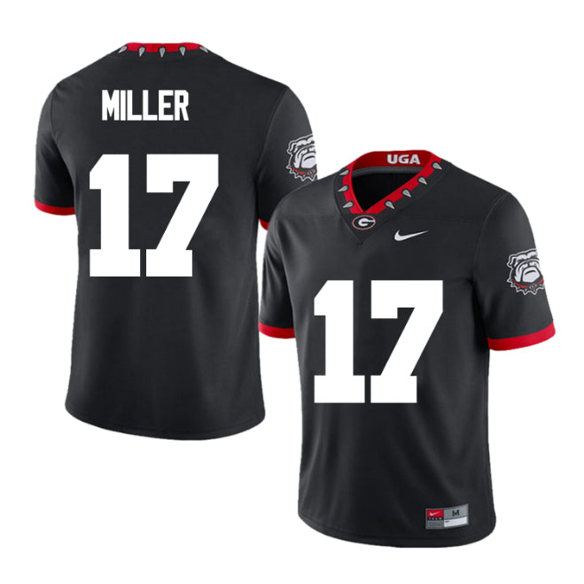 Georgia Bulldogs #17 Jam Miller Football Jersey Stitched