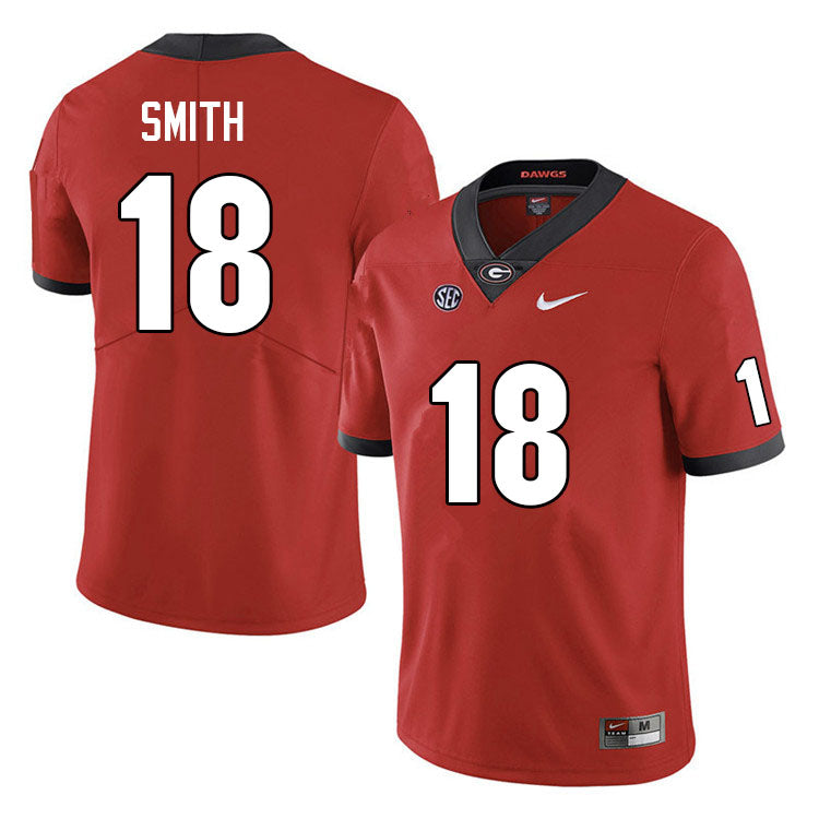 Georgia Bulldogs #18 C.J. Smith College Football Jersey Stitched