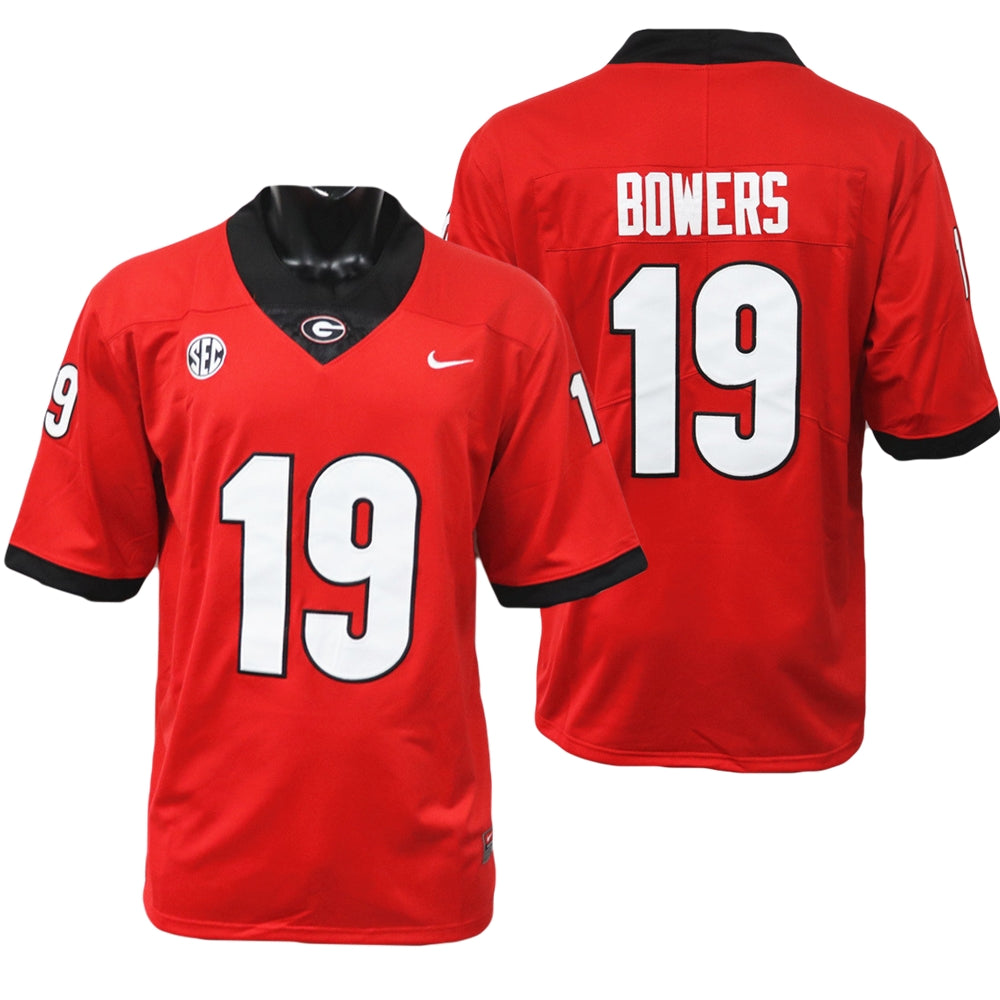 Georgia Bulldogs #19 Brock Bowers College Football Jersey Stitched