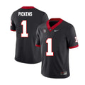Georgia Bulldogs #1 George Pickens Football Jersey Stitched
