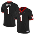 Georgia Bulldogs #1 Nyland Green College Football Jersey Stitched