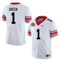 Georgia Bulldogs #1 Nyland Green College Football Jersey Stitched