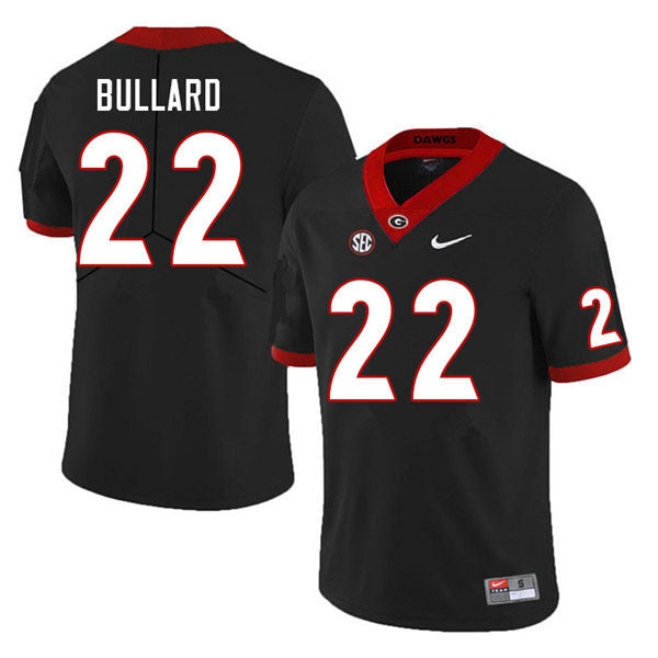 Georgia Bulldogs #22 Javon Bullard College Football Jersey Stitched