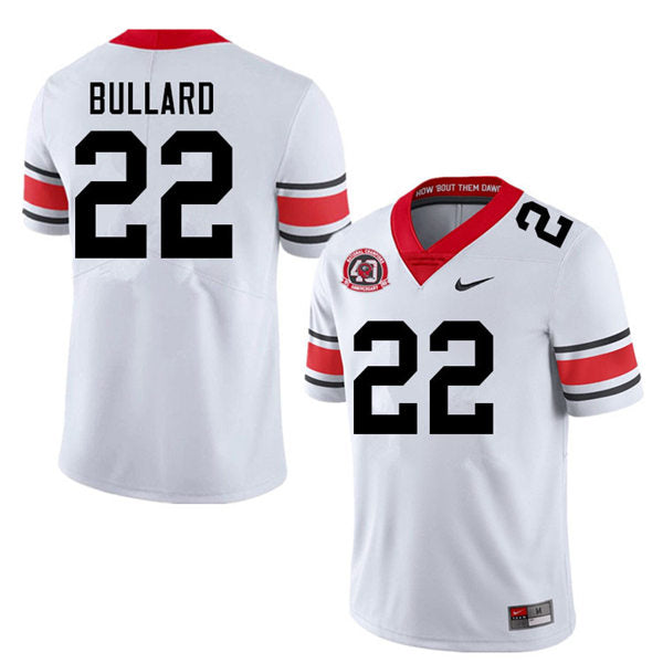 Georgia Bulldogs #22 Javon Bullard College Football Jersey Stitched
