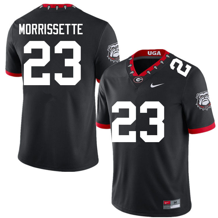 Georgia Bulldogs #23 De’Nylon Morrissette College Football Jersey Stitched