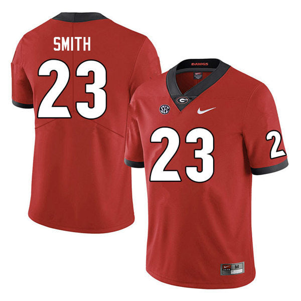 Georgia Bulldogs #23 Tykee Smith College Football Jersey Stitched