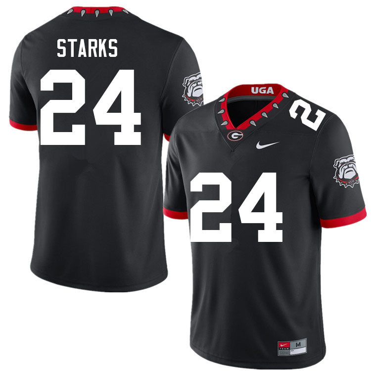 Georgia Bulldogs #24 Malaki Starks College Football Jersey Stitched