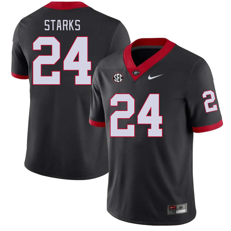 Georgia Bulldogs #24 Malaki Starks College Football Jersey Stitched