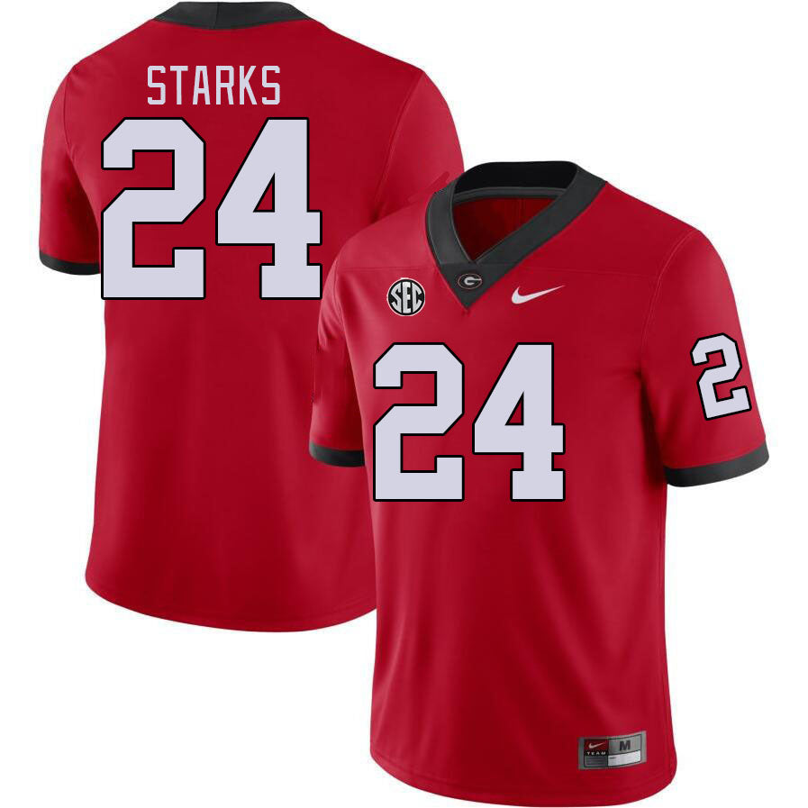 Georgia Bulldogs #24 Malaki Starks College Football Jersey Stitched