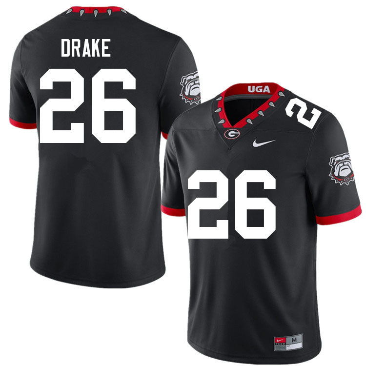 Georgia Bulldogs #26 Collin Drake College Football Jersey Stitched