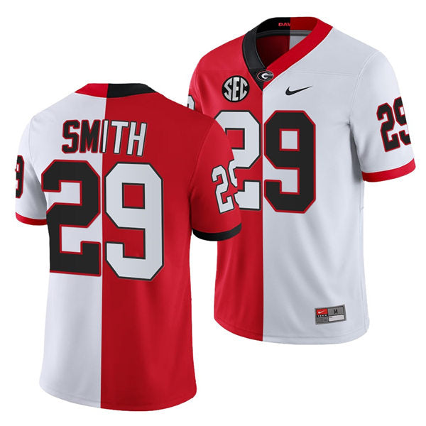 Georgia Bulldogs #29 Christopher Smith College Football Jersey Stitched