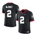 Georgia Bulldogs #2 Josh McCray Football Jersey Stitched