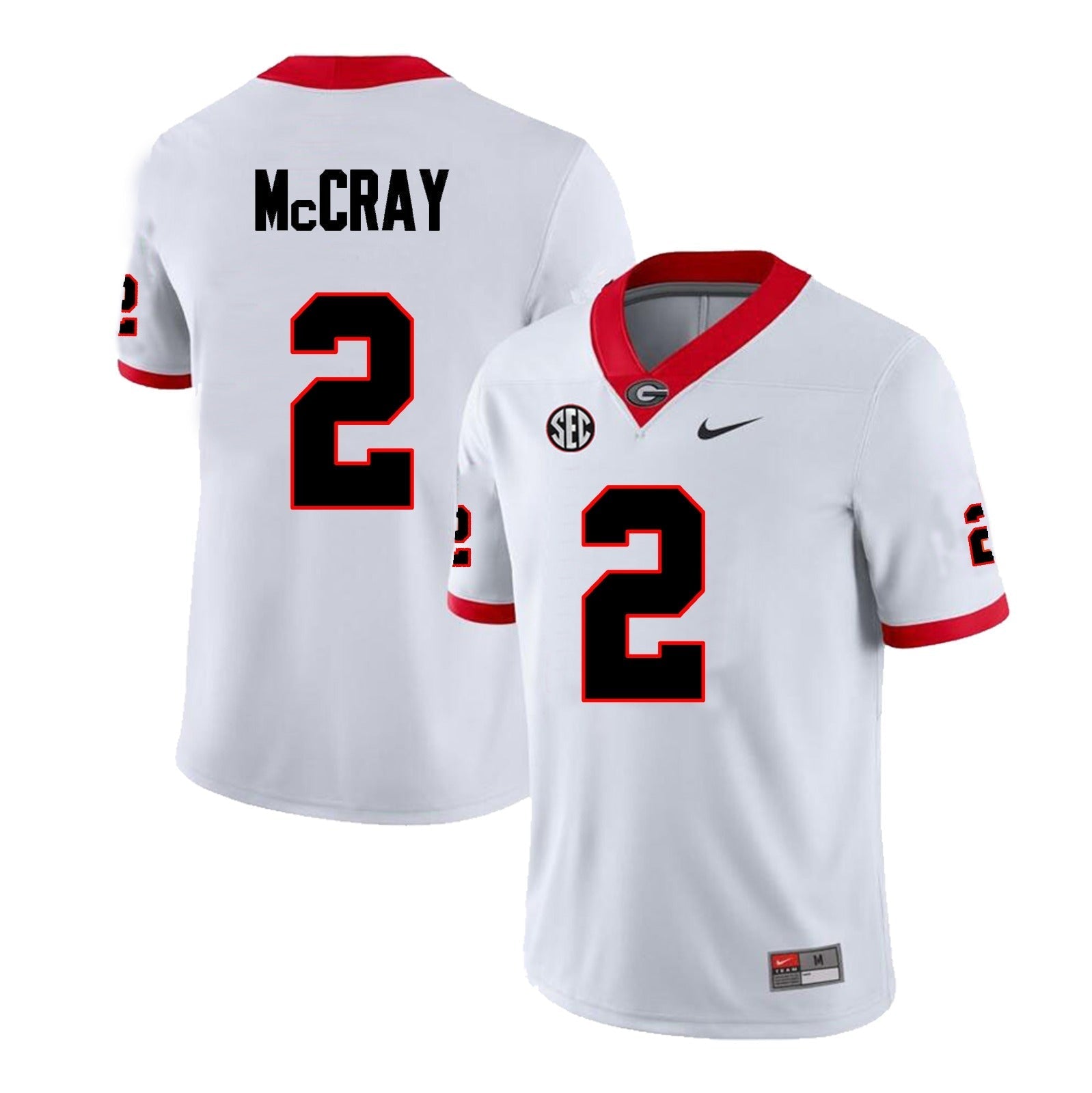 Georgia Bulldogs #2 Josh McCray Football Jersey Stitched
