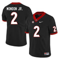 Georgia Bulldogs #2 Smael Mondon Jr. College Football Jersey Stitched