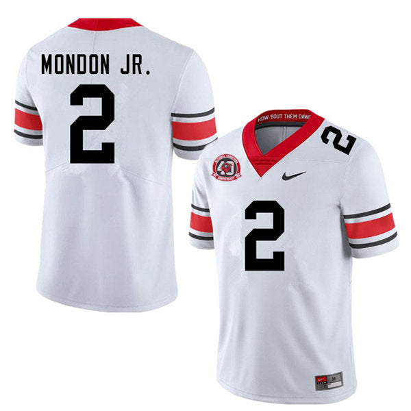 Georgia Bulldogs #2 Smael Mondon Jr. College Football Jersey Stitched