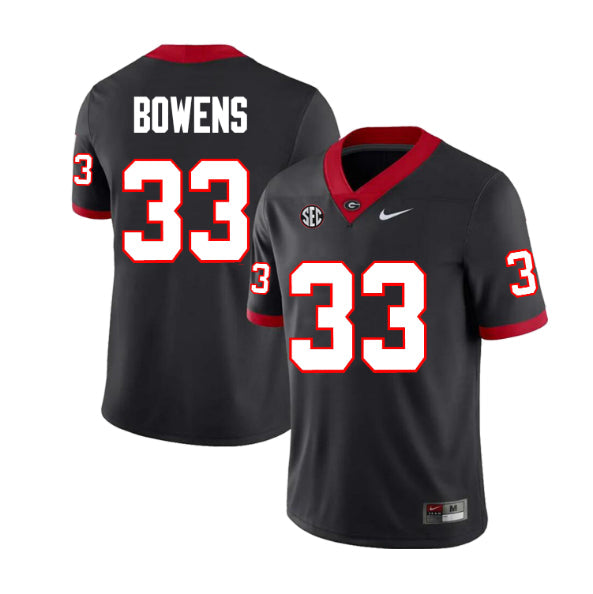 Georgia Bulldogs #33 Chauncey Bowens Football Jersey Stitched