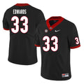 Georgia Bulldogs #33 Daijun Edwards College Football Jersey Stitched