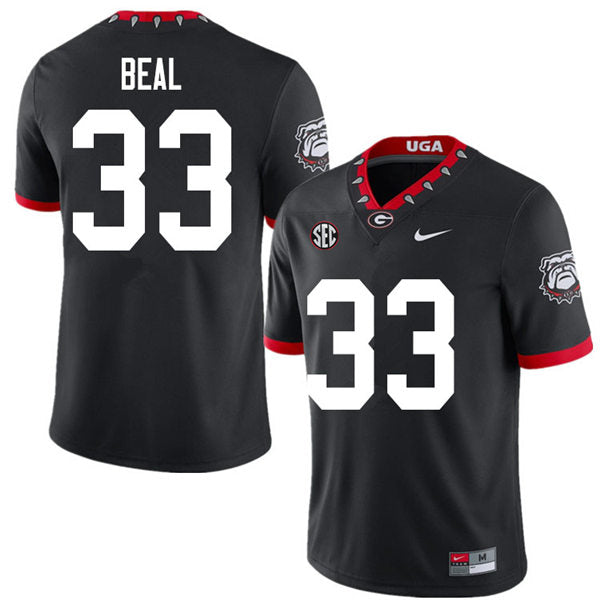 Georgia Bulldogs #33 Robert Beal Jr. College Football Jersey Stitched