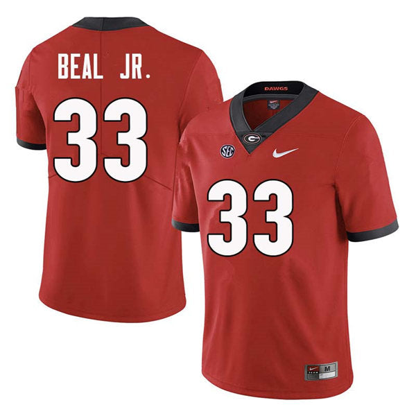 Georgia Bulldogs #33 Robert Beal Jr. College Football Jersey Stitched