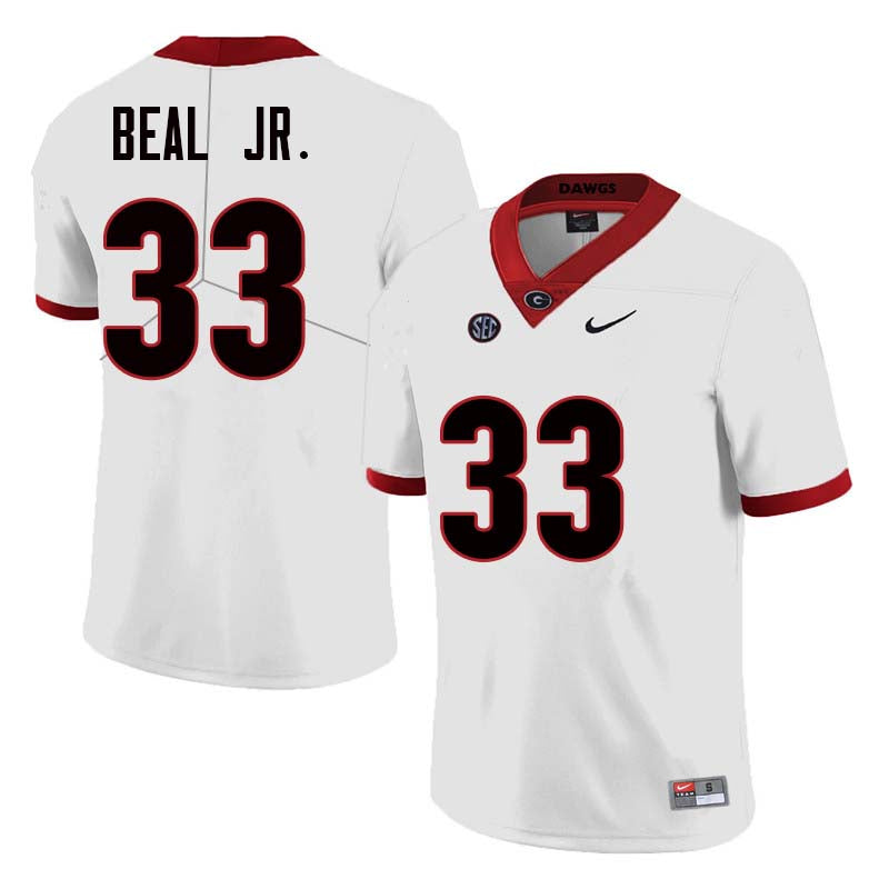 Georgia Bulldogs #33 Robert Beal Jr. College Football Jersey Stitched