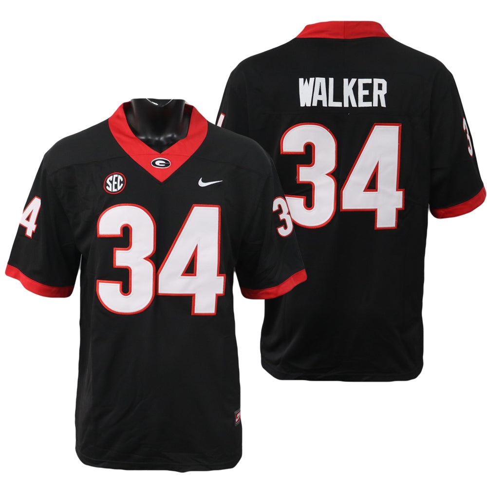 Georgia Bulldogs #34 Herschel Walker College Football Jersey Stitched