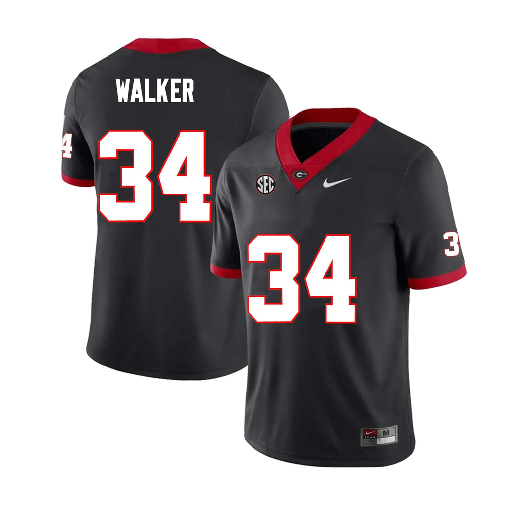 Georgia Bulldogs #34 Herschel Walker College Football Jersey Stitched
