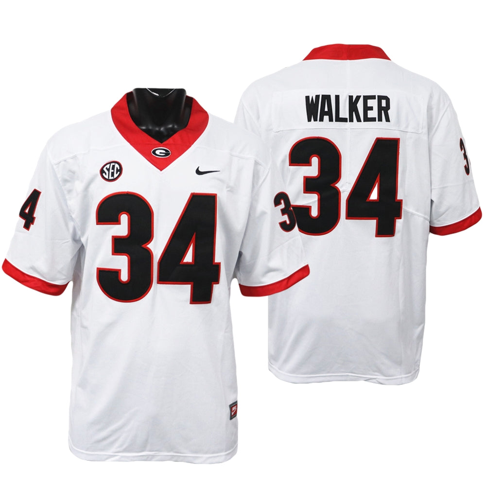 Georgia Bulldogs #34 Herschel Walker College Football Jersey Stitched