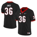 Georgia Bulldogs #36 Garrett Jones Football Jersey Stitched