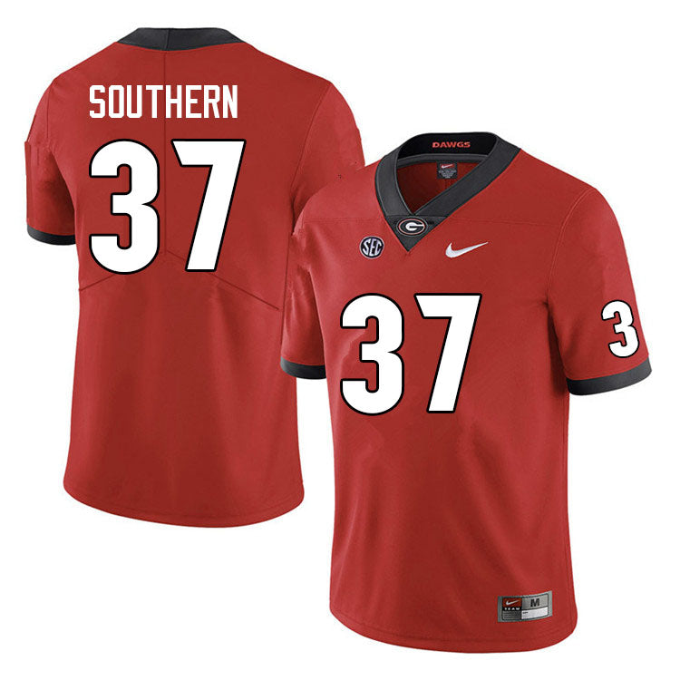 Georgia Bulldogs #37 Drew Southern College Football Jersey Stitched
