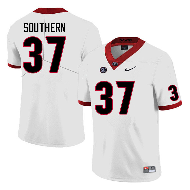 Georgia Bulldogs #37 Drew Southern College Football Jersey Stitched