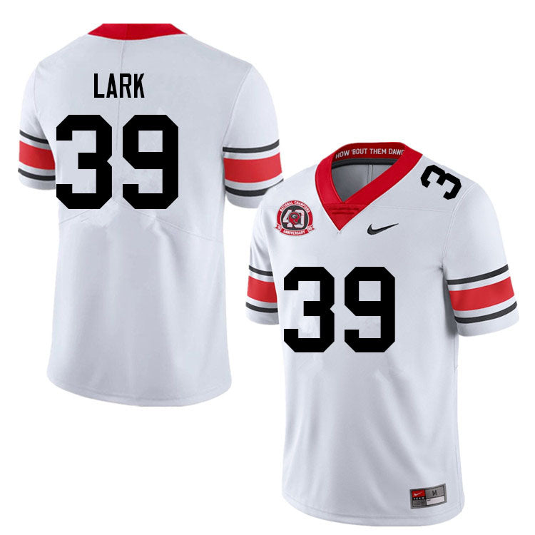 Georgia Bulldogs #39 Collin Lark College Football Jersey Stitched
