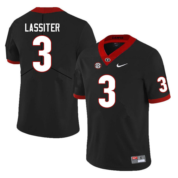 Georgia Bulldogs #3 Kamari Lassiter College Football Jersey Stitched