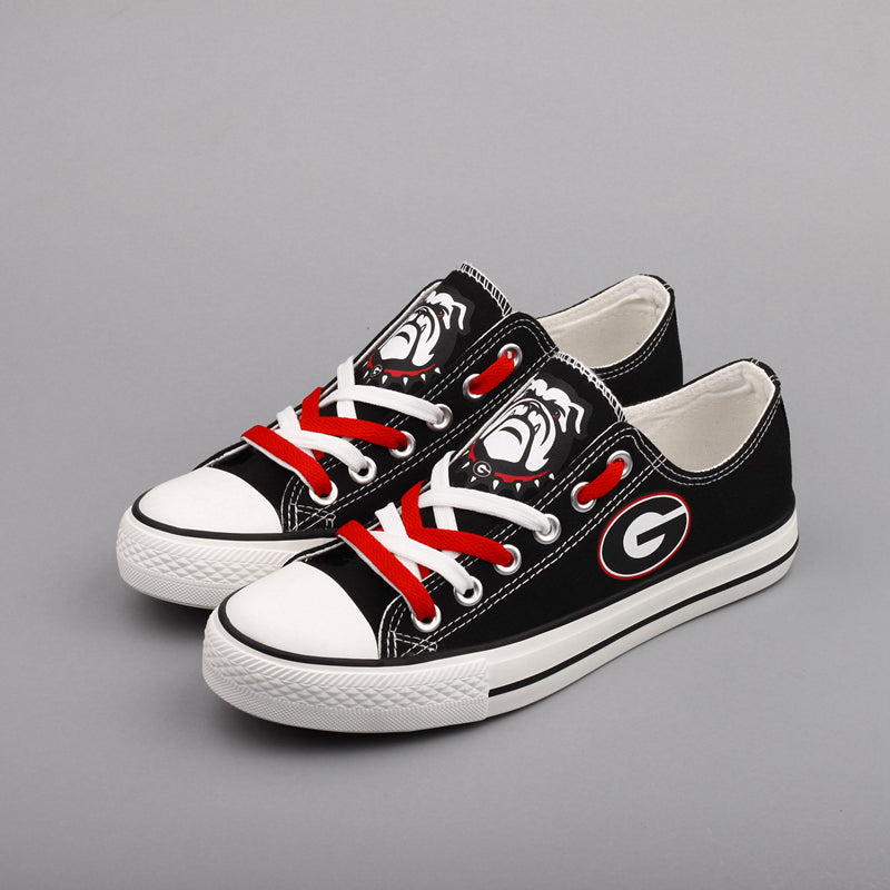 Georgia Bulldogs Sport Sneakers Shoes For Men Women Fans