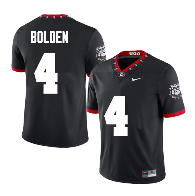Georgia Bulldogs #4 KJ Bolden Football Jersey Stitched