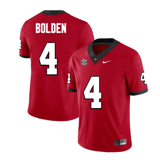 Georgia Bulldogs #4 KJ Bolden Football Jersey Stitched
