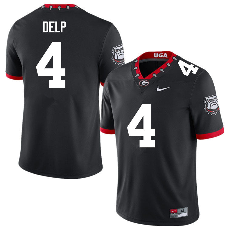 Georgia Bulldogs #4 Oscar Delp College Football Jersey Stitched
