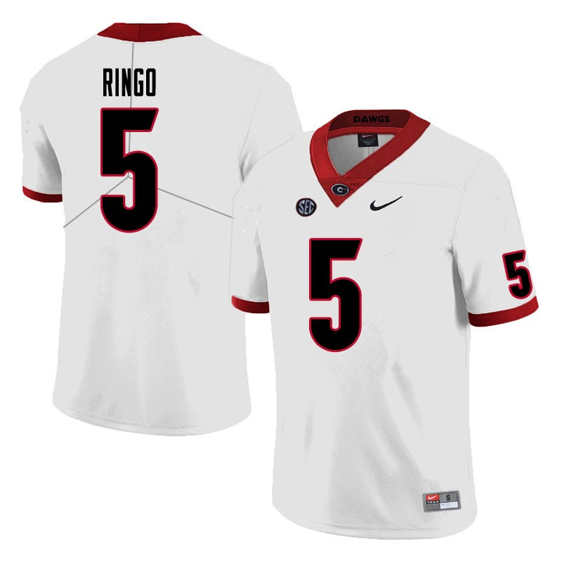 Georgia Bulldogs #5 Kelee Ringo Game College Football Jersey Stitched