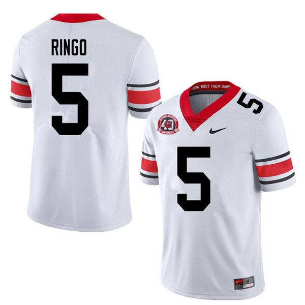 Georgia Bulldogs #5 Kelee Ringo Game College Football Jersey Stitched