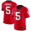 Georgia Bulldogs #5 Noah Thomas Football Jersey Stitched