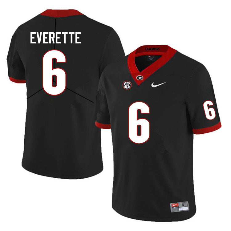 Georgia Bulldogs #6 Daylen Everette College Football Jersey Stitched
