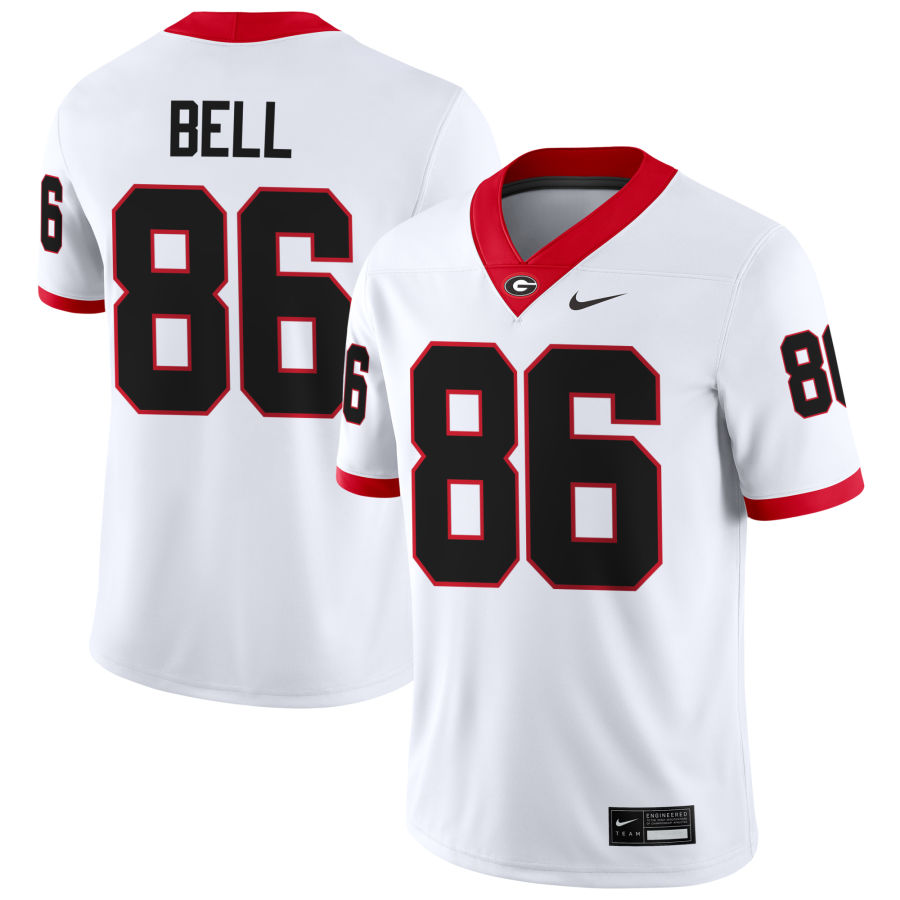 Georgia Bulldogs #86 Dillon Bell Football Jersey Stitched