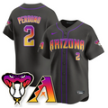 Geraldo Perdomo Jersey #2 Arizona Diamondbacks 2025 City Connect Concept Stitched